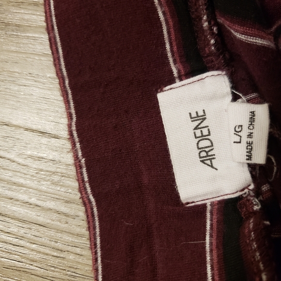 Maroon wide leg pants - Picture 2 of 5